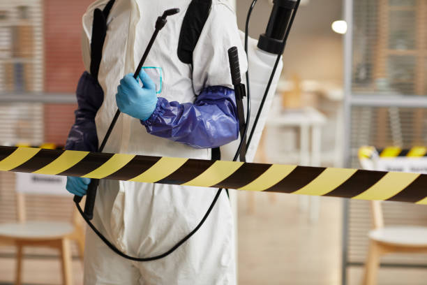 Professional Biohazard Cleanup technician working in Strasburg, CO